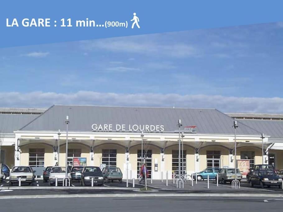 L'Harmonie 72M2 - 2 Chambres Parentales - Rue De La Halle - Hyper Centre Lourdes Eksteriør billede